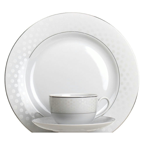 Serwis obiadowy dla 12 osób / 46 części dek: G066 Perła YVONNE